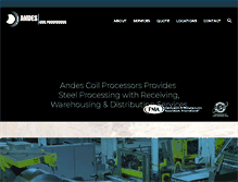 Tablet Screenshot of andescoil.com